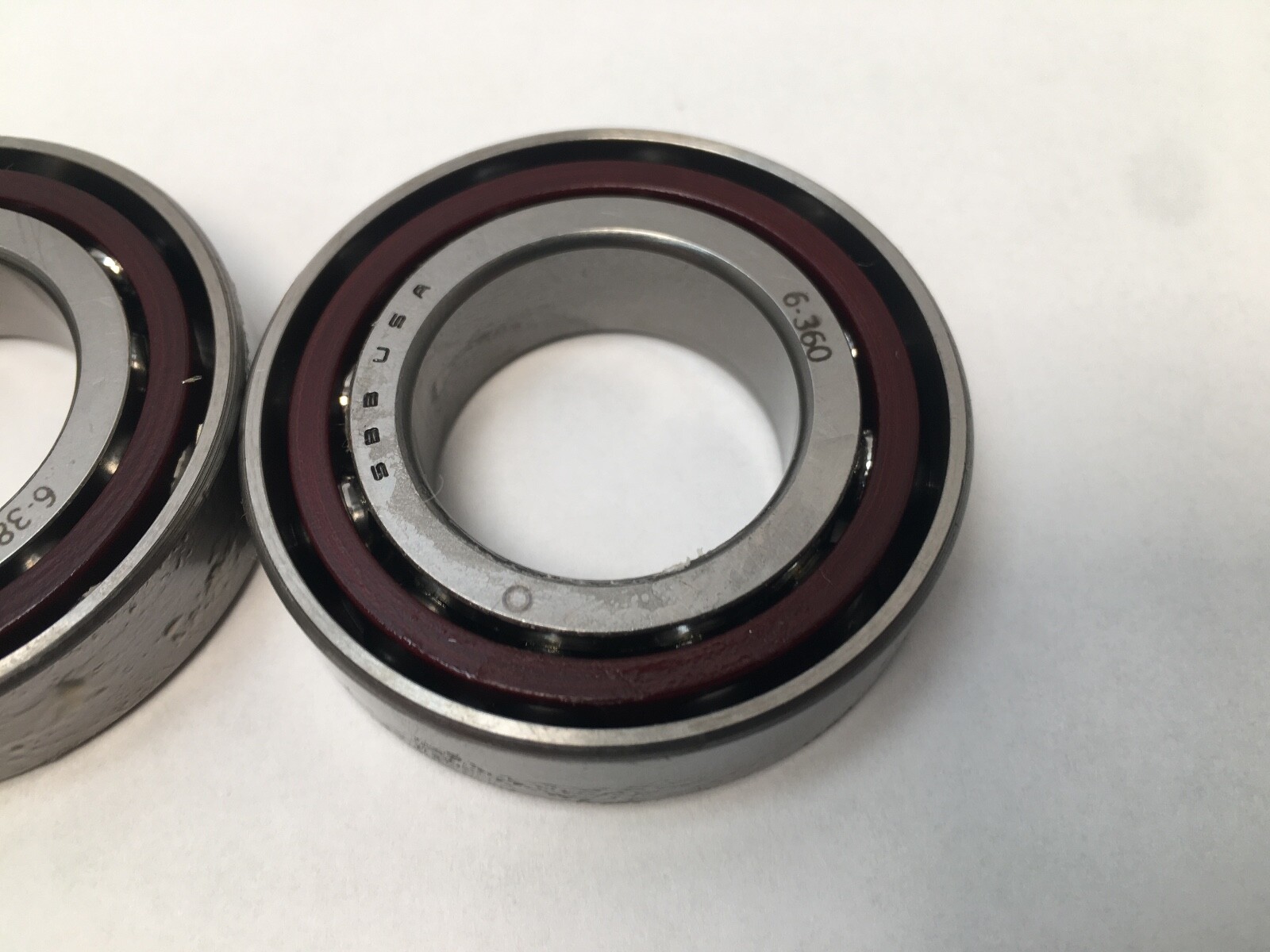 MPB HADR105P7BDUH Angular Bearing 25x47x12 mm HADR-105-P7-B-DUH 7005-C USA 2 Pcs