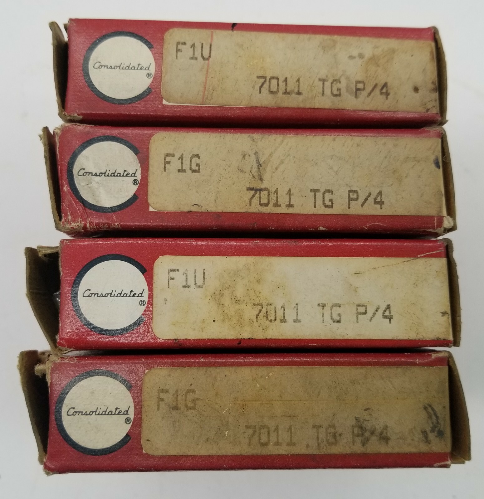 One(1) 7011 TG P/4 Consolidated FAG Ball Bearing 7011 TG P/4