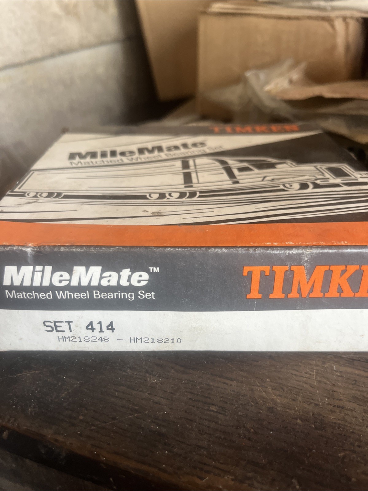 NOS Timken MileMate SET414 (HM218248/HM218210) Bearing & Race Set