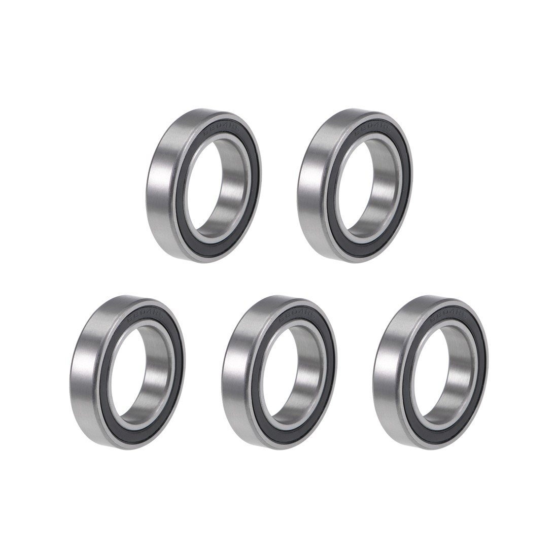 5pcs 6804-2RS Deep Groove Ball Bearings Double Sealed Chrome Steel P6