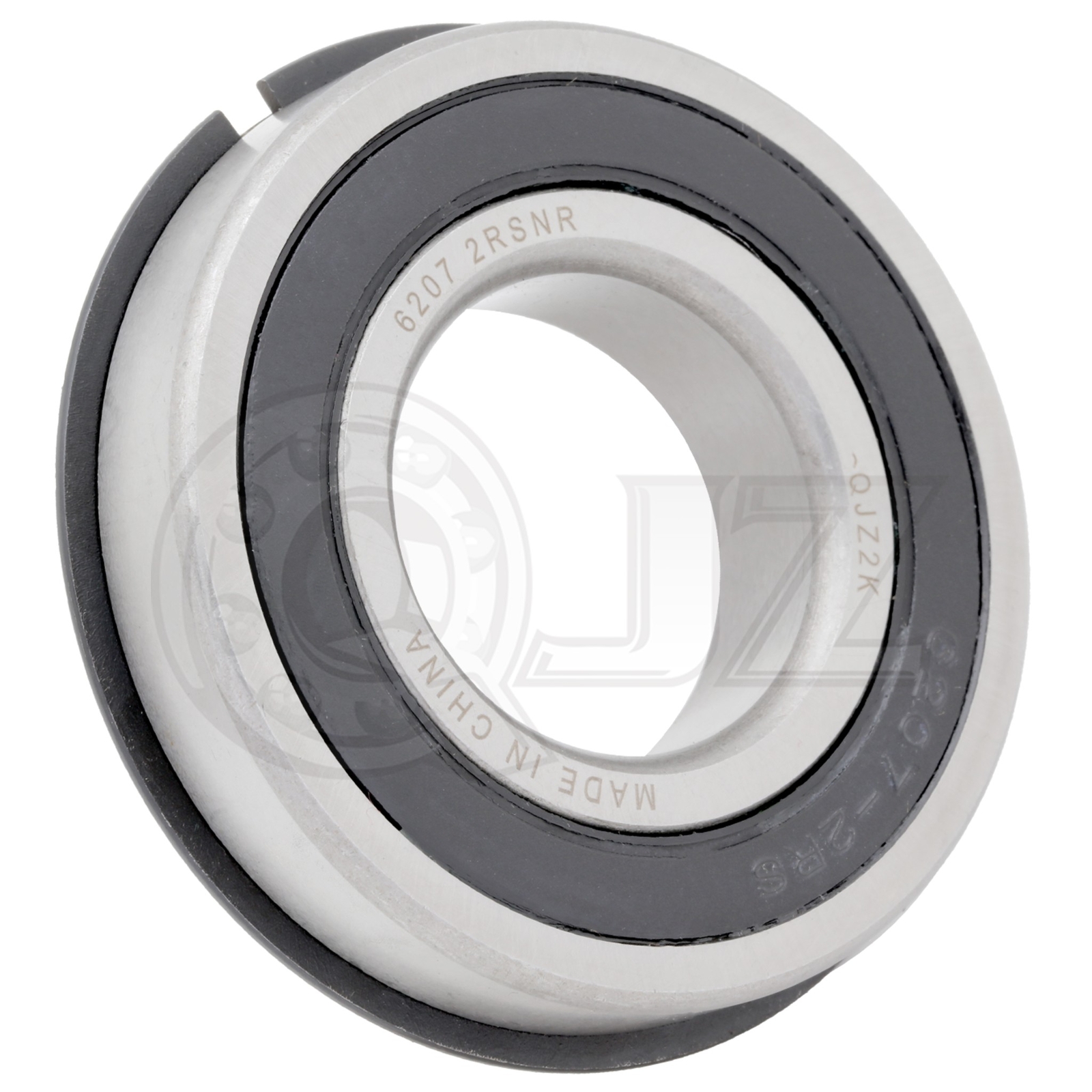 [Qty.2] 6207-2RS-NR Radial/Deep Groove Bearing w/Snap-Ring [35mm x 72mm x 17mm]
