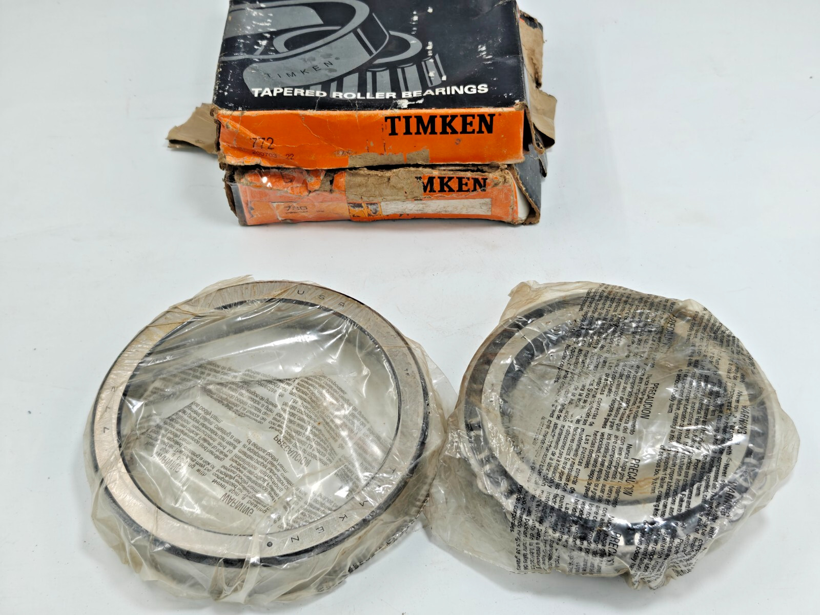 786/772 Timken Tapered Roller Bearing Cone&Cup Timken 786 – 772 USA 4.1250 in ID