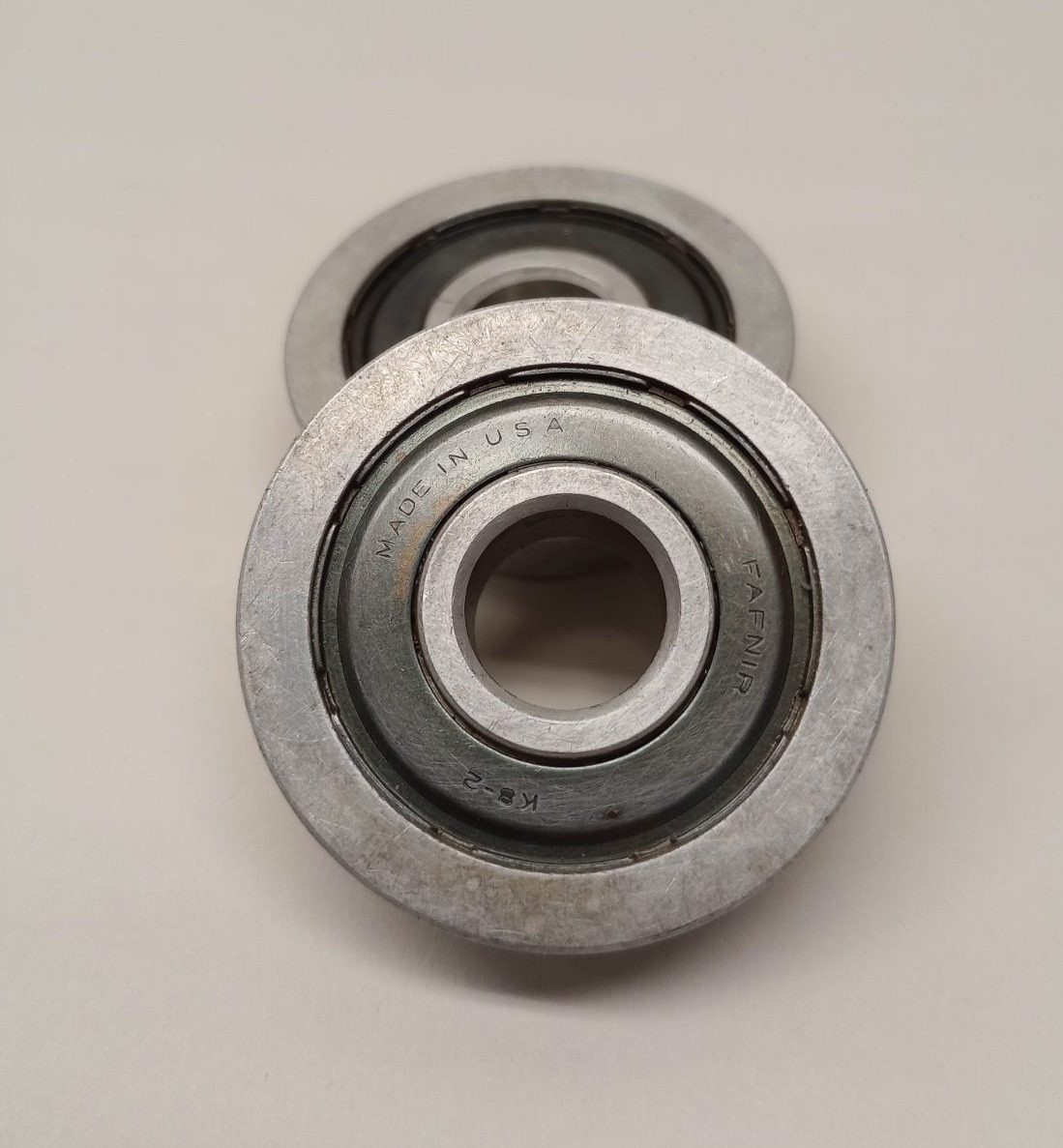 Fafnir K8-2 Ball Bearing (Pack of 2) Double Shielded 1/2 ID x 1-3/8 OD x 7/16 W