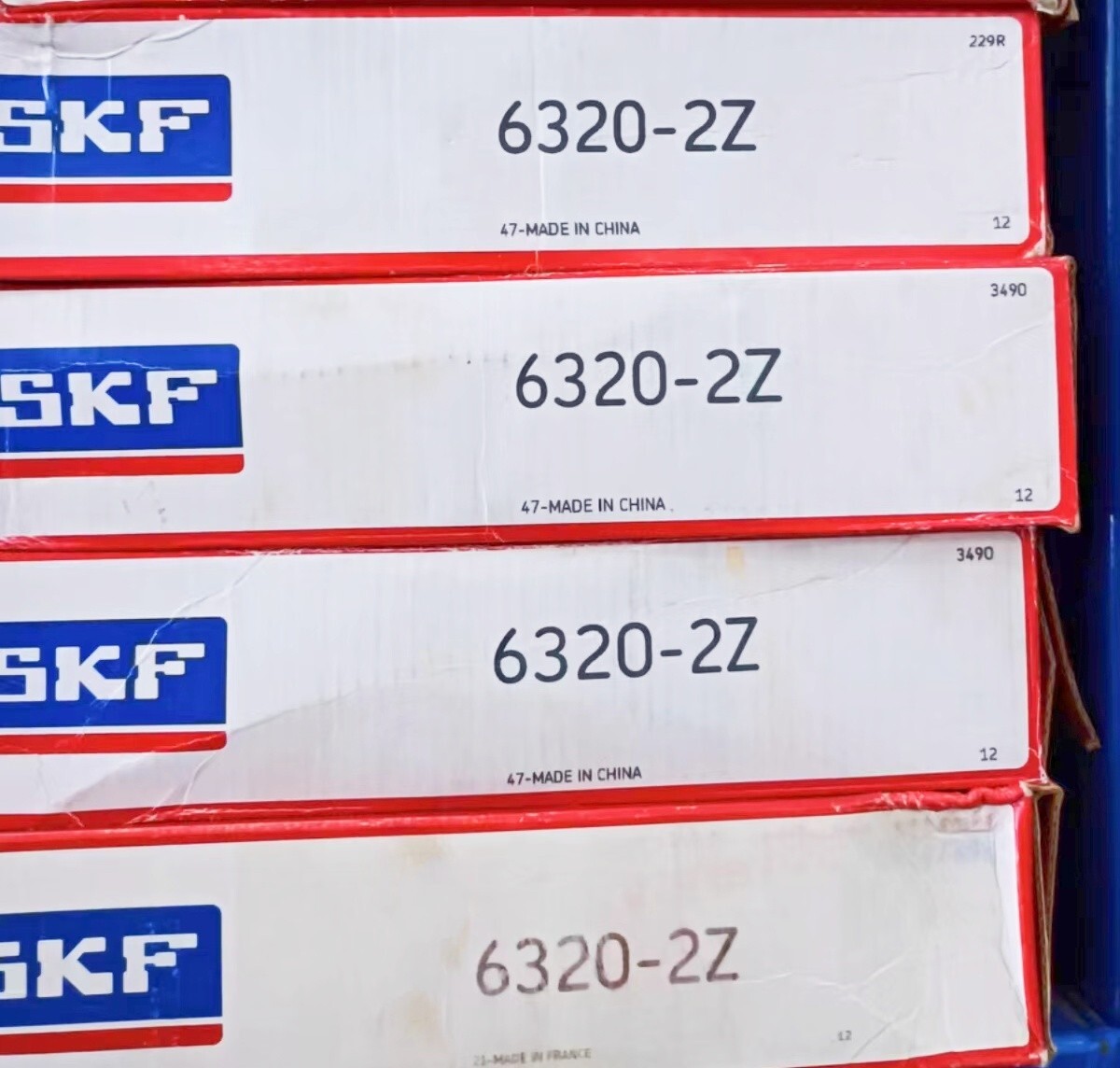 1PC SKF 6320-2Z single row deep groove ball bearing