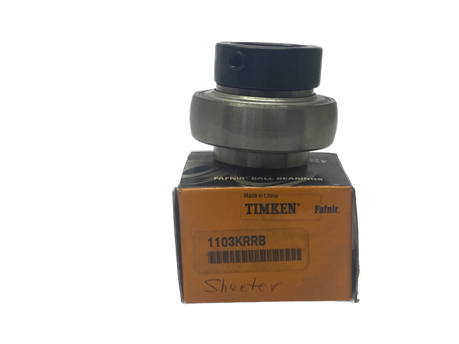 Timken 1-3/16” Bore 2.4409” OD Medium Duty Insert Ball Bearing w/ Eccentric Ring