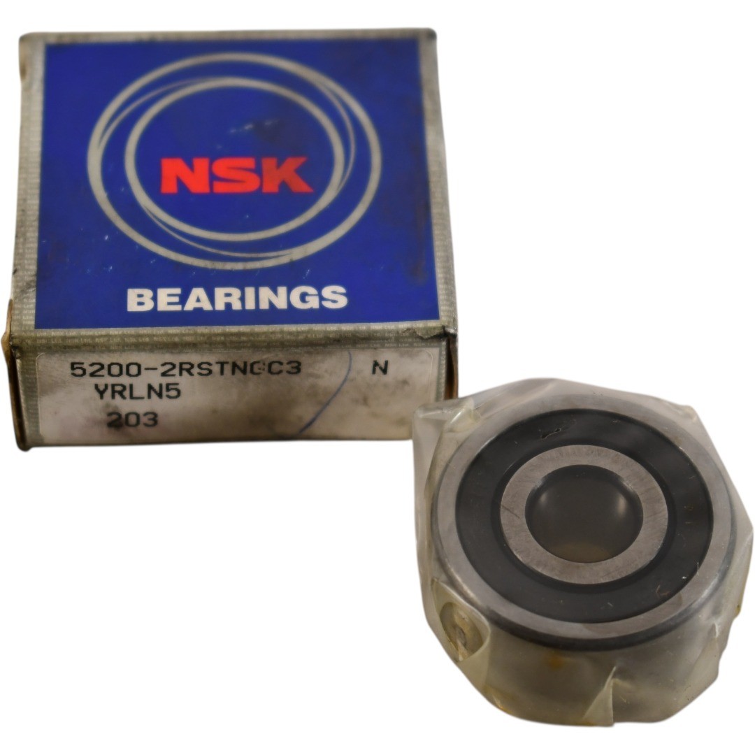 NEW NSK 5200-2RSTNGC3 Double Row Angular Contact Bearing 10x30x14.3mm