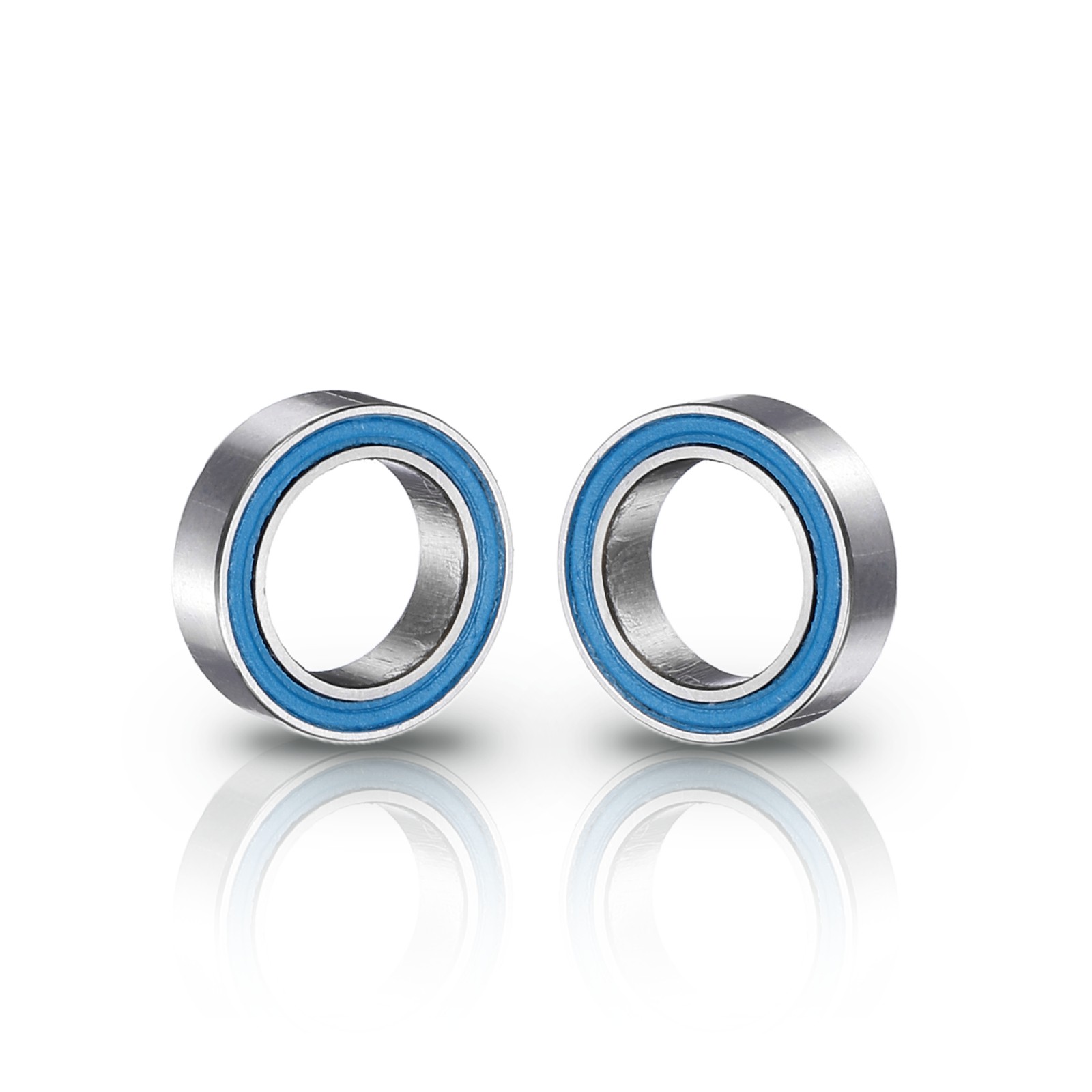 6Pcs MR128-2RS Deep Groove Bearing, 8x12x3.5mm Double Sealed Chrome Steel P5