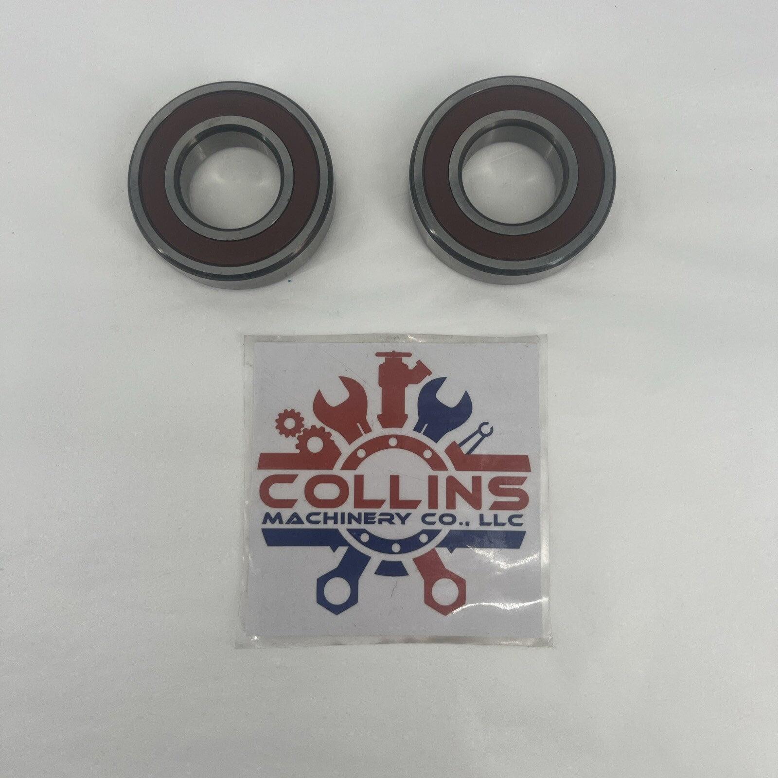Lot of 2 NSK 6207DU8 Deep Groove Bearing ID 35mm OD 72mm Width 17mm