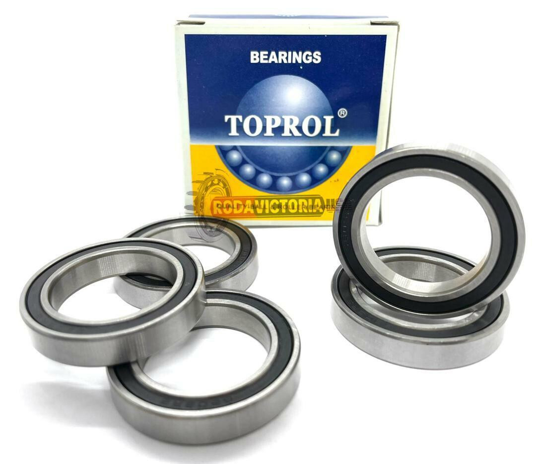 5 PCS Ball bearings TOPROL 6805-2RS Premium sealed bearing 6805 RS ABEC3 61805