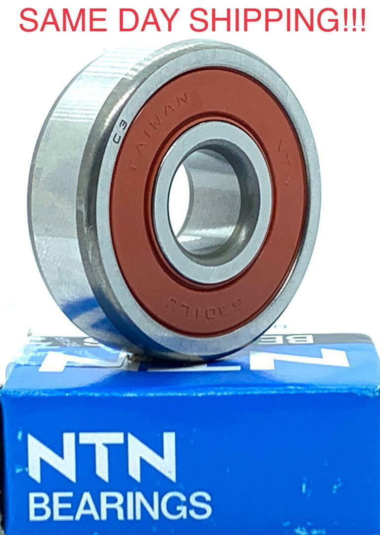 NTN 6301 LLU C3 Deep Groove Ball Bearings 12x37x12mm 6301 2RS 6301RS