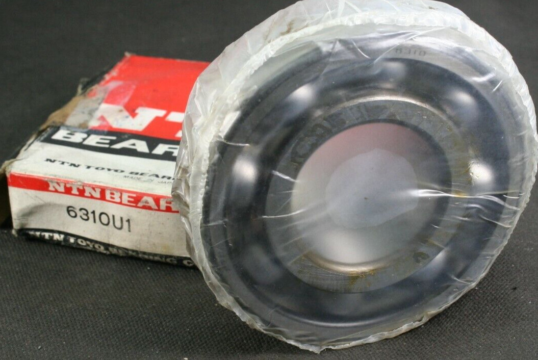 One (1) NTN 6310 U1 Deep Groove Bearing 50MM ID Japan NEW