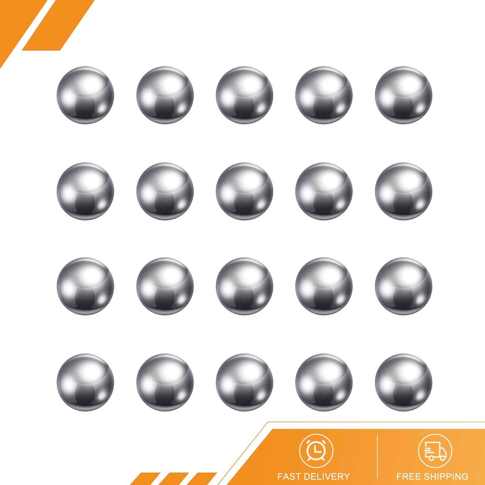 200pcs 1/4 Inch 316L Stainless Steel Bearing Balls G100 Precision