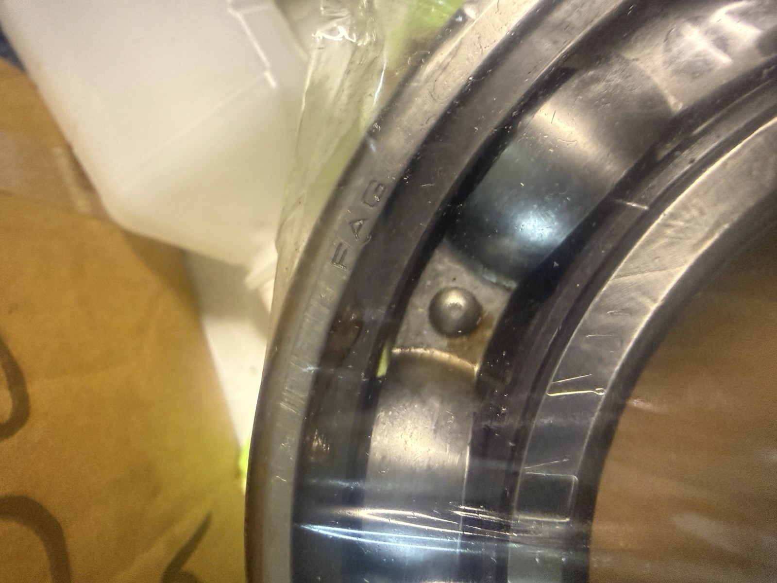 FAG 5220 Ball Bearing MPN 5220 Model 5220 100mm Bore 140mm OD 44.4mm W