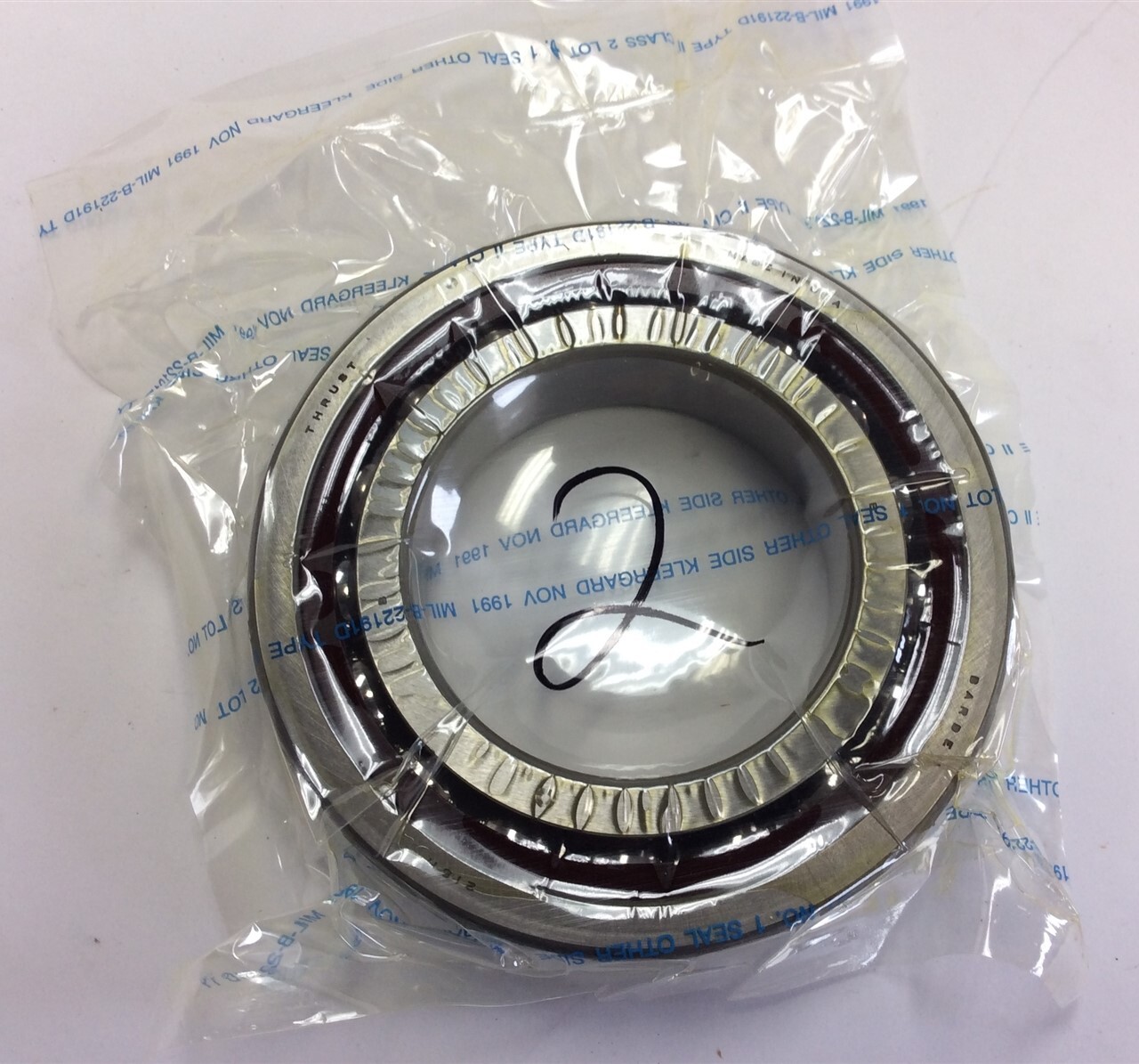 Barden Precision Angular Contact 215H Ball Bearing 130 mm OD 74 mm ID 25 mm Wide