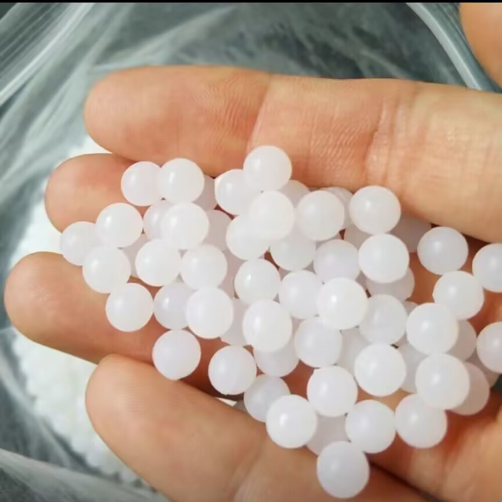 PP Solid Plastic Ball Polypropylene Ball 2mm-50mm Diameter White PP Bullet Balls