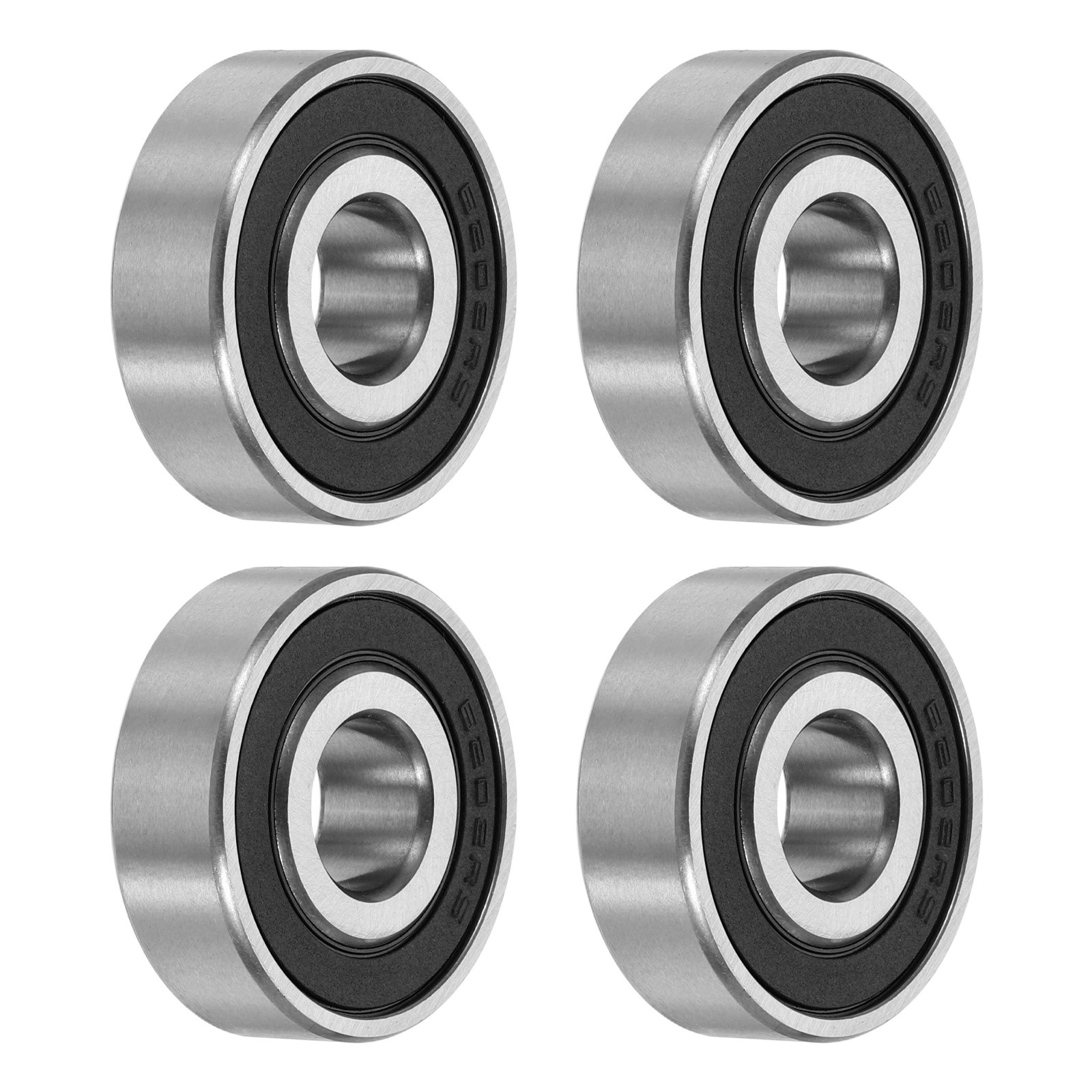 4pcs 6202-1/2-2RS Non-Standard Ball Bearings 12.7mm ID x 35mm OD x 11mm Thick