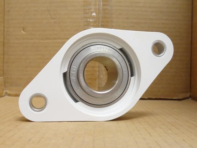 182916 New In Box; AMI MUCNFL206-19W Flange Bearing; 1-3/16″ID; 2-Bolt