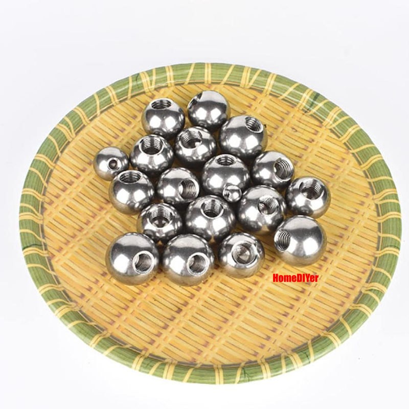 Stainless Steel Blind Hole Ball With Thread M2-M12 Drilling Balls Dia 5mm~30mm