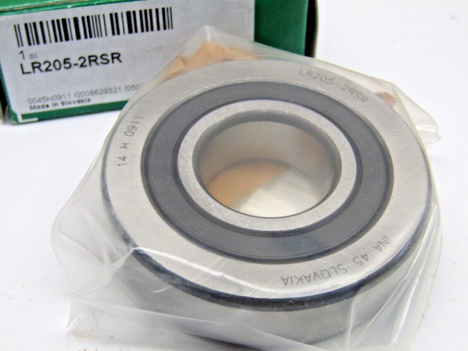 INA LR205-2RSR 25mm X 62mm X 15mm Sealed Track Roller Yoke Roller Bearing