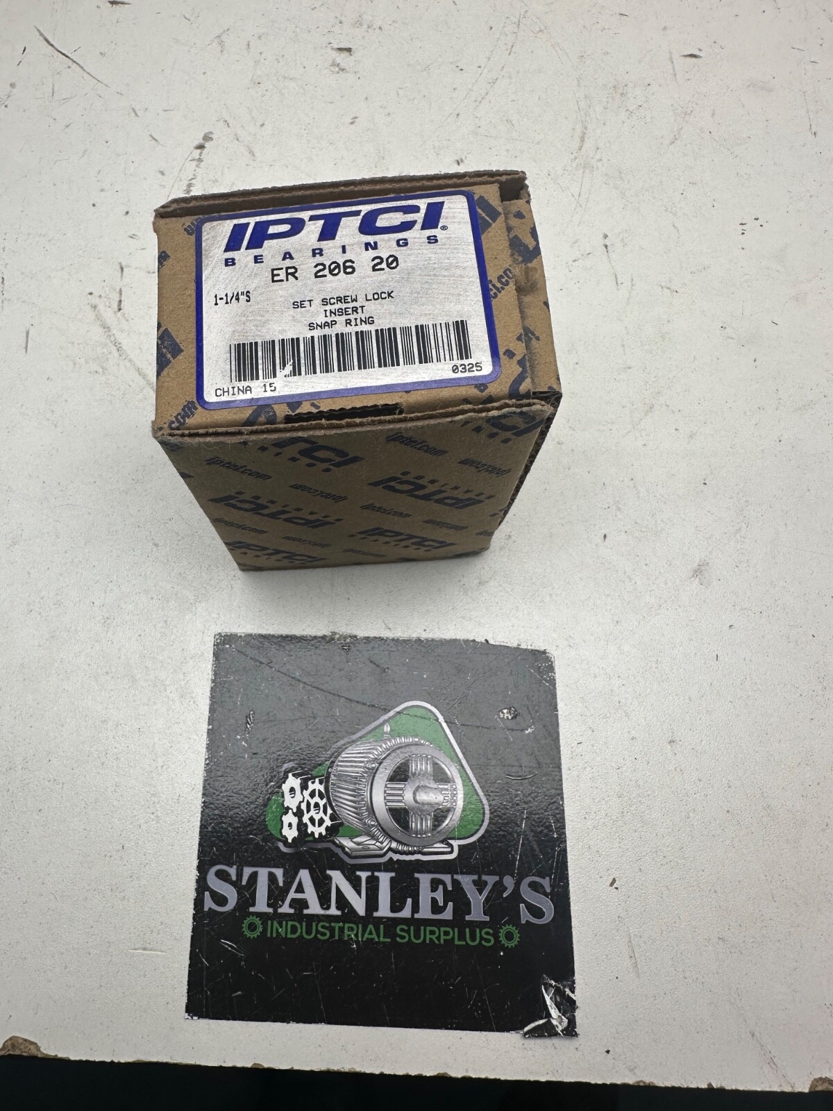 IPTCI ER 206 20 1-1/4″ Bearing Insert New