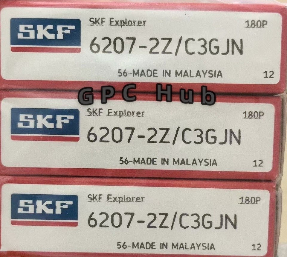 1PC NEW SKF 6207-2Z/C3GJN single row deep groove ball bearing Fast shipment