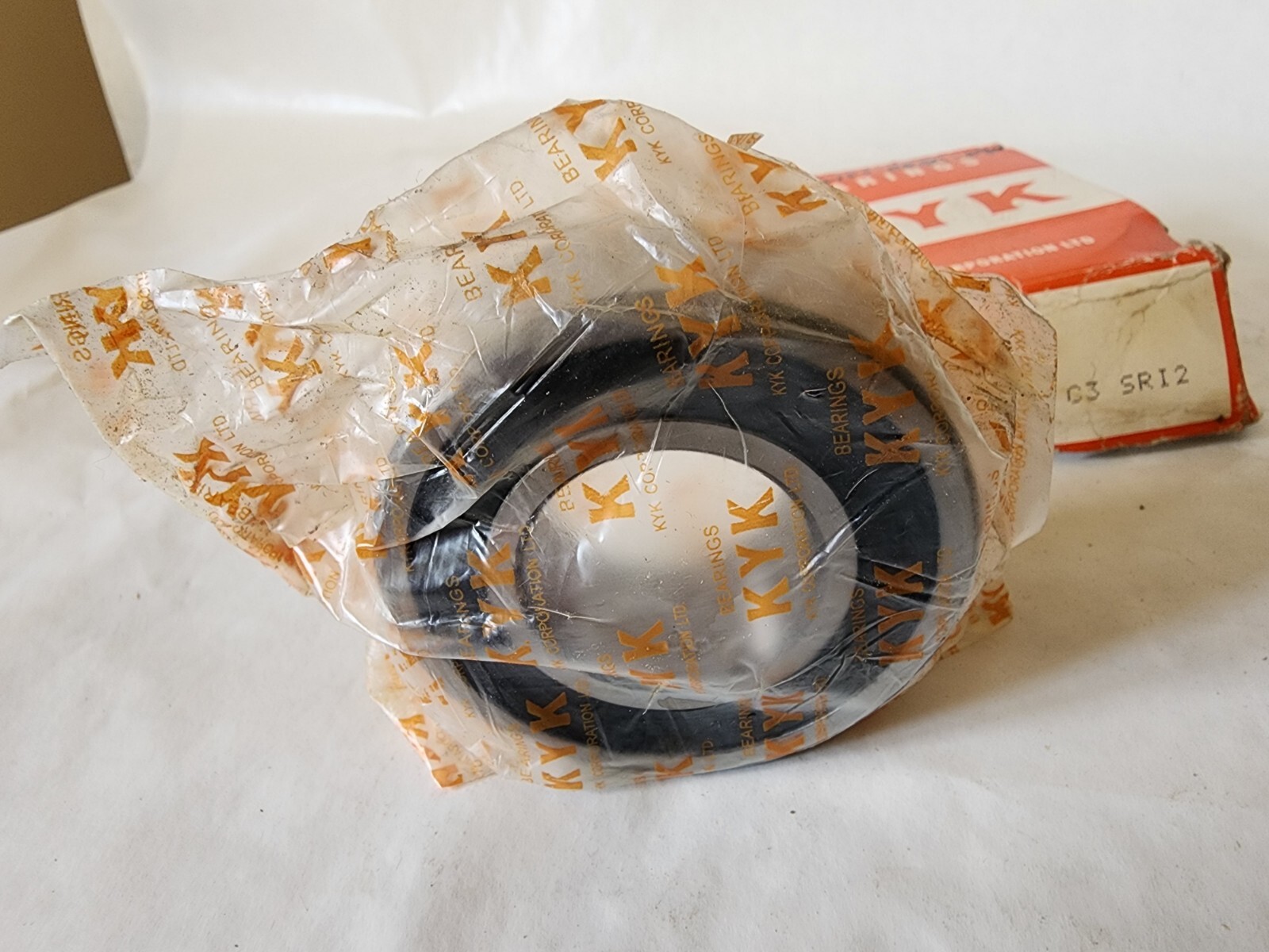 KYK 5207 2RS C3 SR12 Double Row Angular Contact Ball Bearing