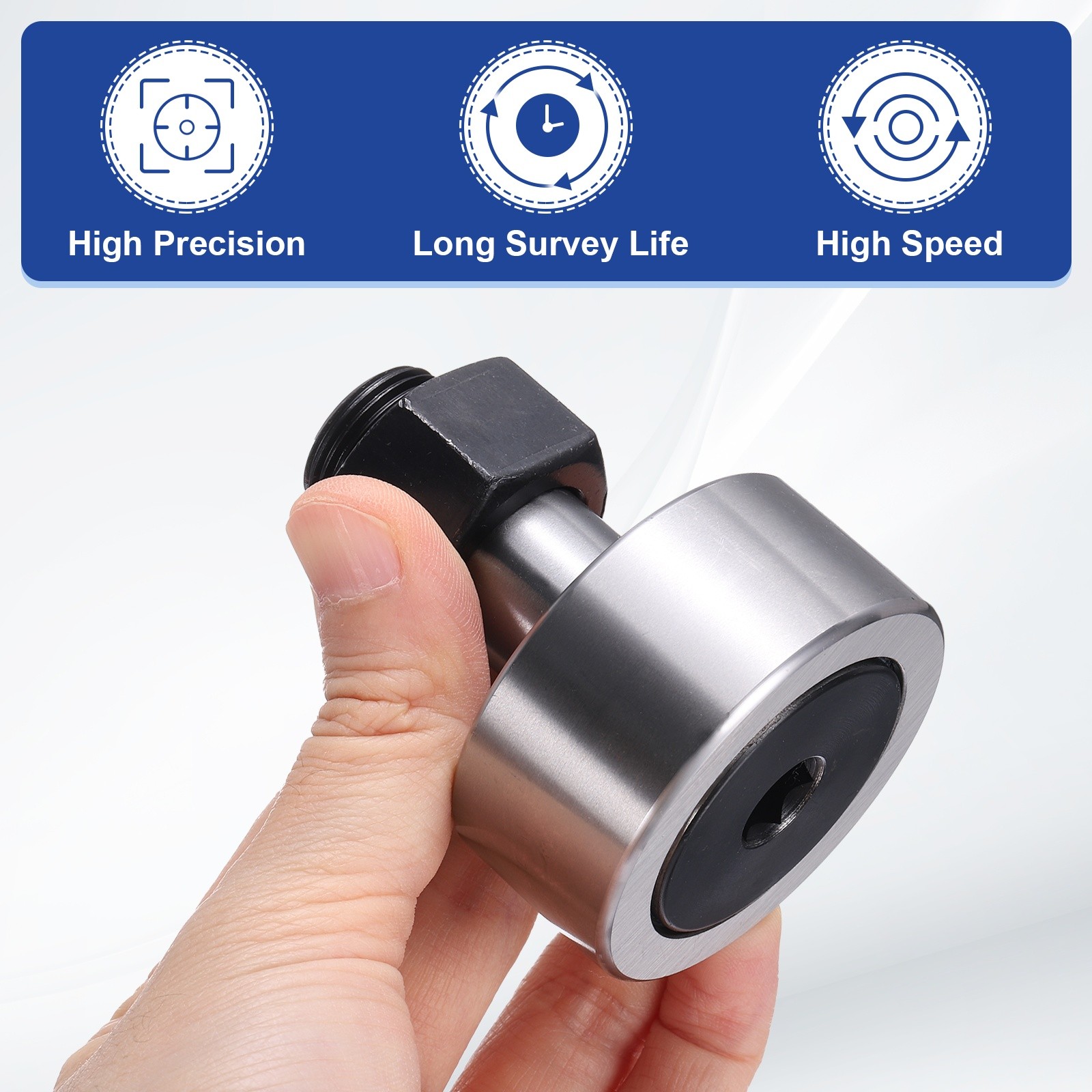CF20/KRV52 PPA M20 Stud Needle Roller Stud Track Bearing (Hexagon Socket)