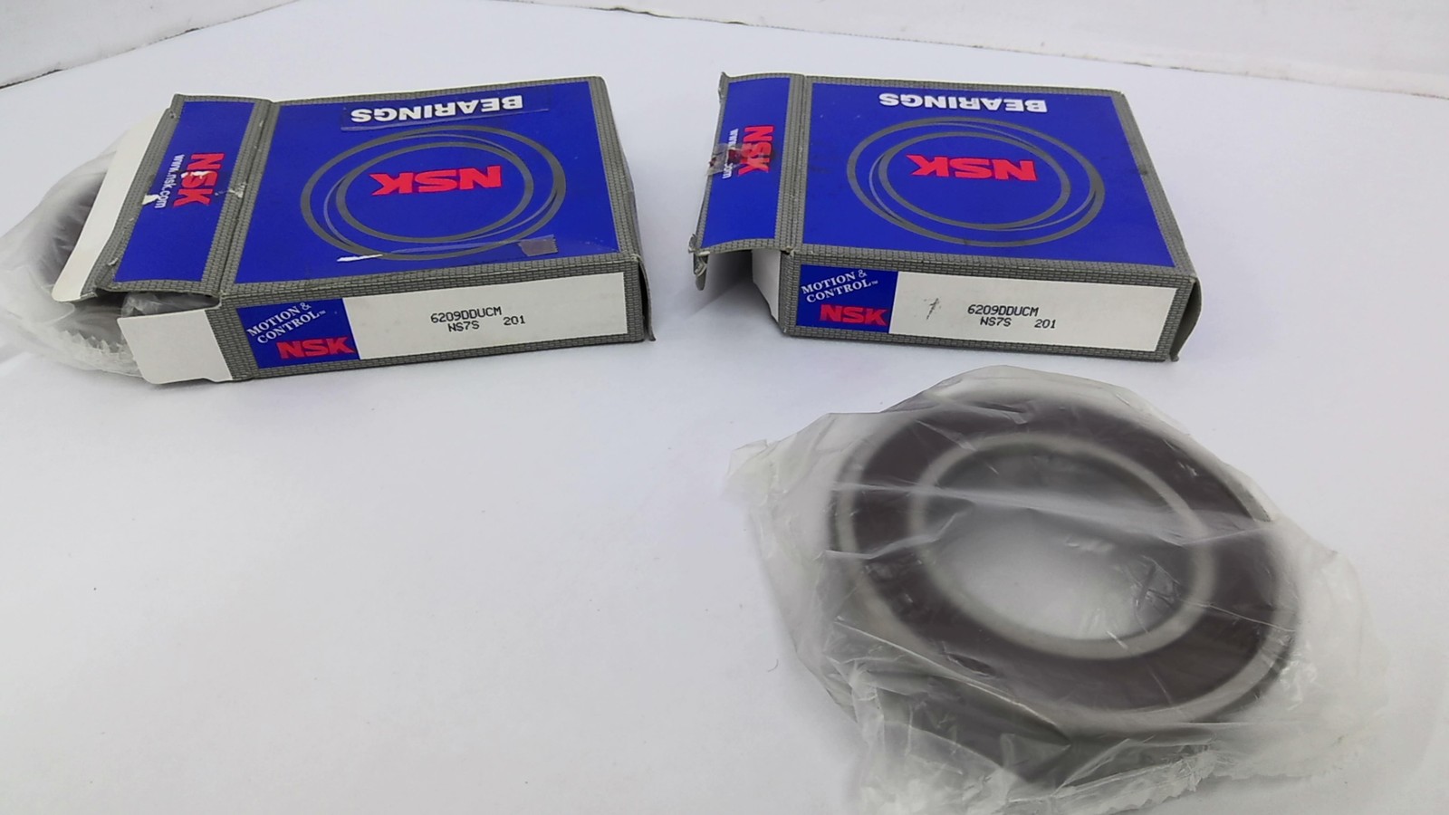 NSK 6209DDUCM NS7S Ball Bearing Lot Of 2