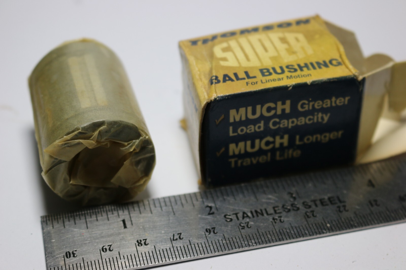 NOS THOMSON Super 12 Ball bushing bore diameter 0.750″, in org. box