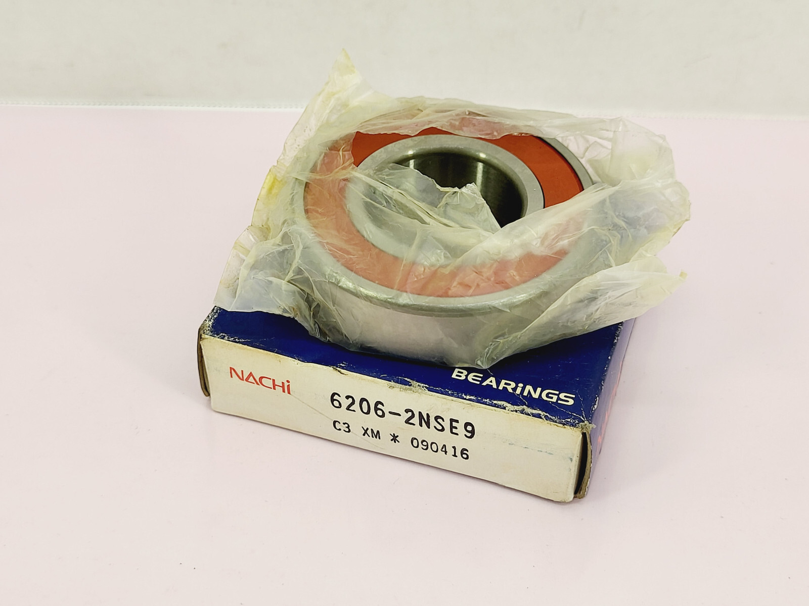 (Lot of 2) Nachi Quest 6206-2NSE9 Deep Groove Bearing 30mm Bore – New