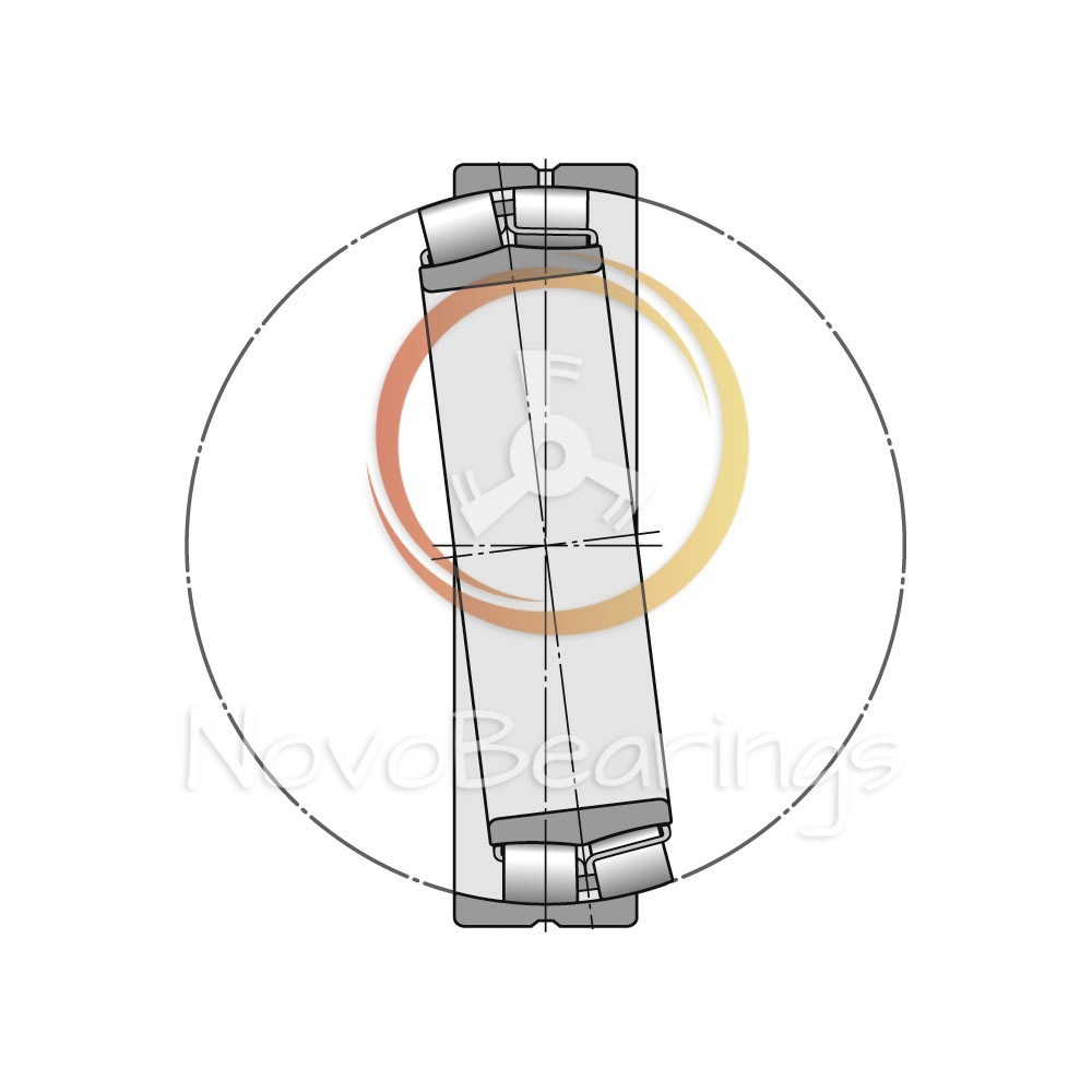 23024 CC/W33 Double Row Spherical Roller Bearing 120x180x46 mm. by SKF brand