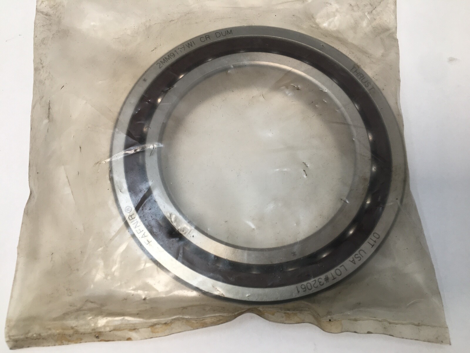 Fafnir 2MM9117WI-SUM Bearing 2MM-9117-WI-SUM 7017-C Timken 85x130x22 mm