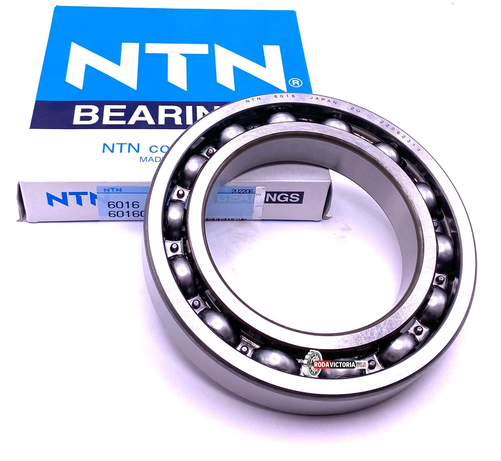 NTN Japan 6016 C3 Deep Groove Ball Bearing, Open Type, No Seals 80x125x22 mm